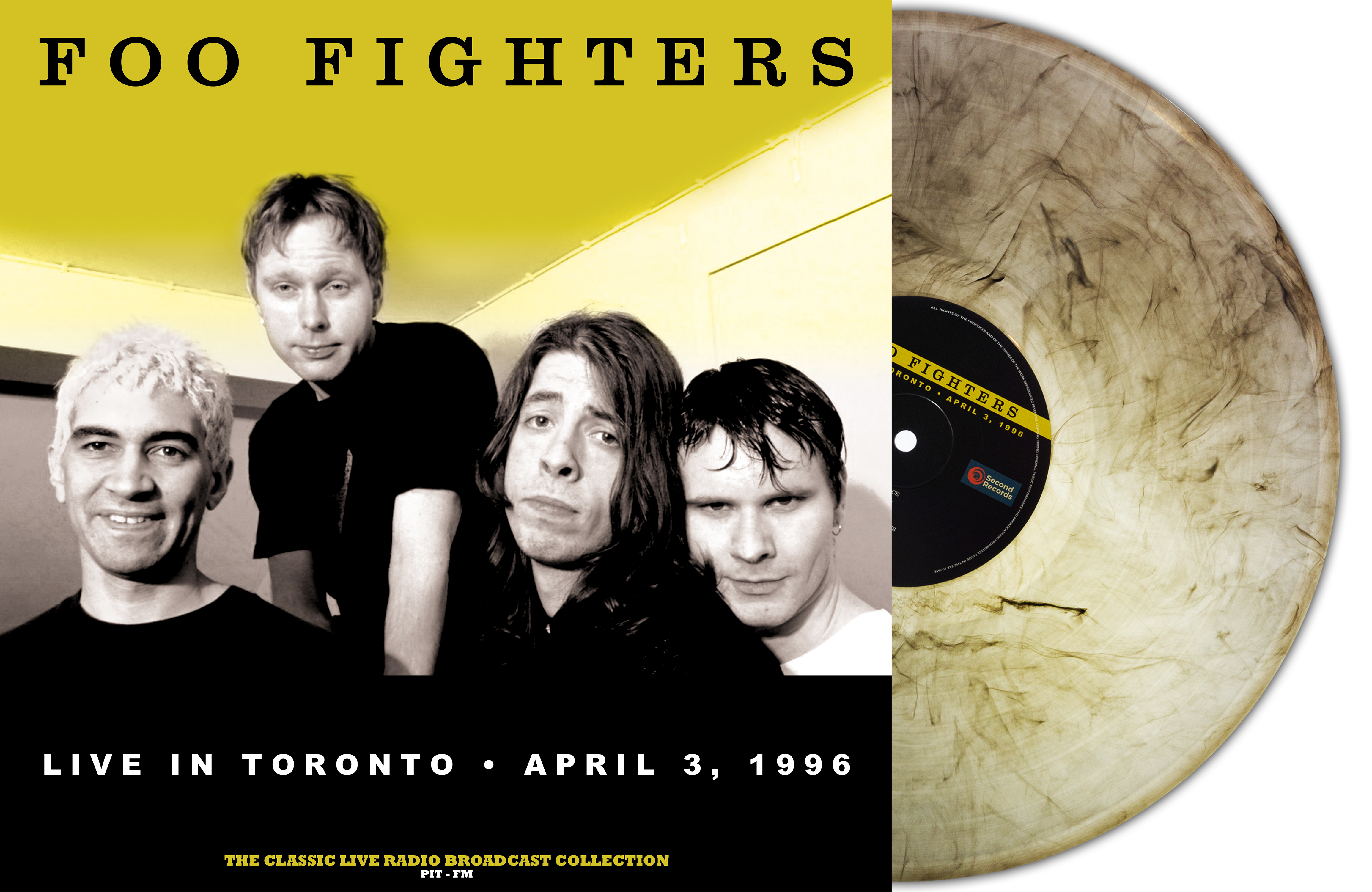 Foo Fighters – Live in Toronto 1996 (Grey Marble Vinyl)